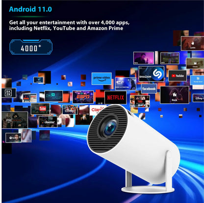 جهاز عرض HY300 Pro الترفيهي للمسرح المنزلي المحمول الصغير