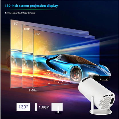 جهاز عرض HY300 Pro الترفيهي للمسرح المنزلي المحمول الصغير