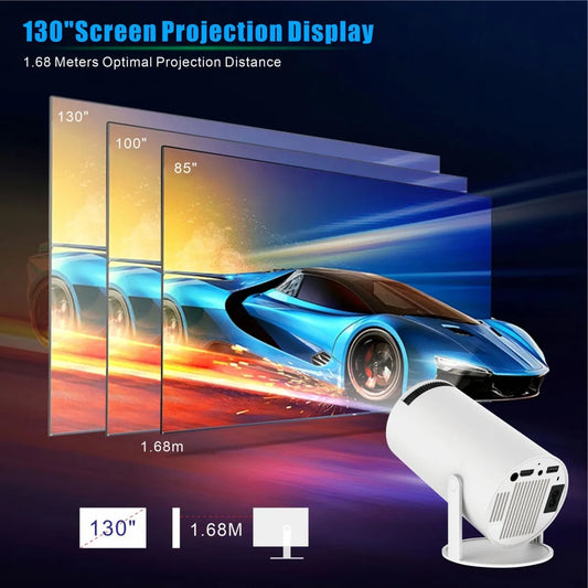 جهاز عرض HY300 Pro الترفيهي للمسرح المنزلي المحمول الصغير