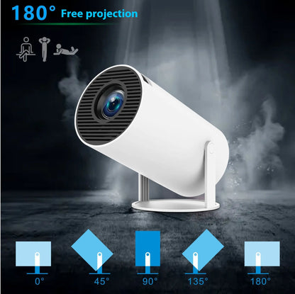 جهاز عرض HY300 Pro الترفيهي للمسرح المنزلي المحمول الصغير