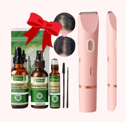 2 pcs Women Trimmer + Rosemary Hair Care Gift(Combo)