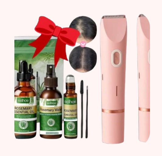 2 pcs Women Trimmer + Rosemary Hair Care Gift(Combo)
