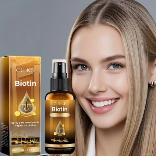 30ml Hair Scalp Treatment Spray with Natural Oils, Biotin-Enriched Scalp Care for Men with Oily Hair, Panax Ginseng & Rosemary, Deep Hydrating & Smoothing, Aerosol-Free with Glycerin – Invigorating Scalp Massage Formula