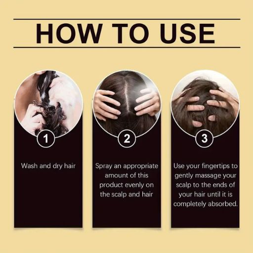 30ml Hair Scalp Treatment Spray with Natural Oils, Biotin-Enriched Scalp Care for Men with Oily Hair, Panax Ginseng & Rosemary, Deep Hydrating & Smoothing, Aerosol-Free with Glycerin – Invigorating Scalp Massage Formula