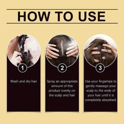 30ml Hair Scalp Treatment Spray with Natural Oils, Biotin-Enriched Scalp Care for Men with Oily Hair, Panax Ginseng & Rosemary, Deep Hydrating & Smoothing, Aerosol-Free with Glycerin – Invigorating Scalp Massage Formula