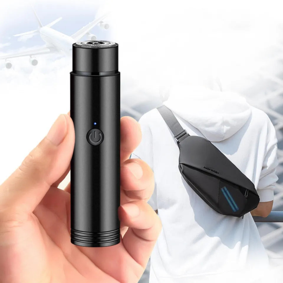 Mini Electric Shaver for Men Portable Electric Razor Beard